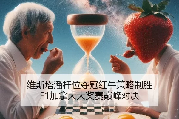 维斯塔潘杆位夺冠红牛策略制胜 F1加拿大大奖赛巅峰对决